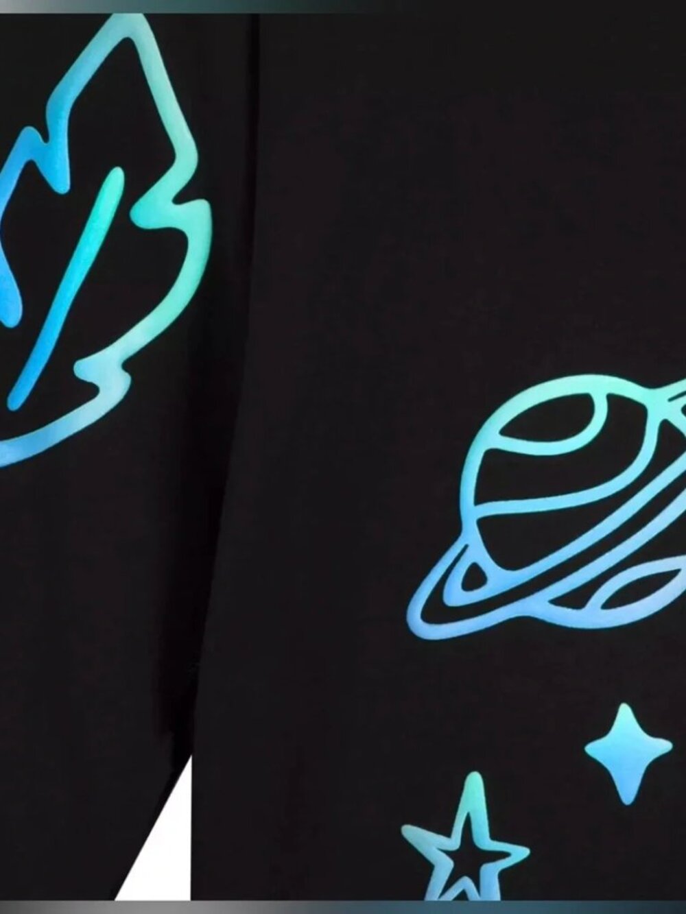 Disney Stitch 626 Celebration Crew Black Long Sleeve Spirit Jersey - Picture 3 of 9